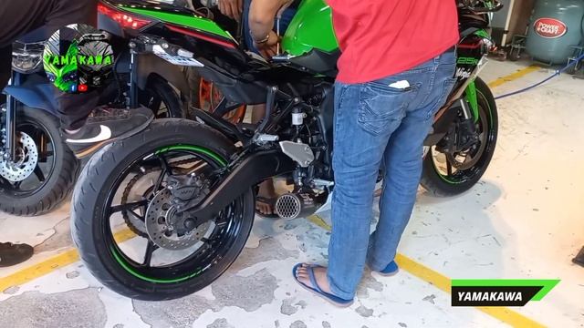 ZX-25R | K&N HIGH FLOW AIR FILTER INSTALLATION | CEBU, PHILIPPINES 🇵🇭 смотреть онлайн