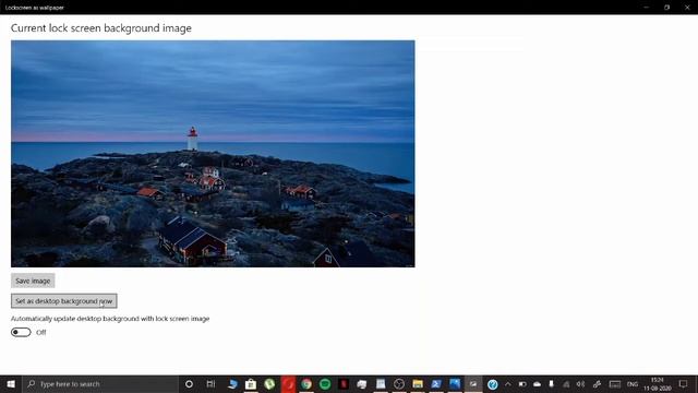 How to set Windows Spotlight (lockscreen wallpaper) as desktop background. смотреть онлайн