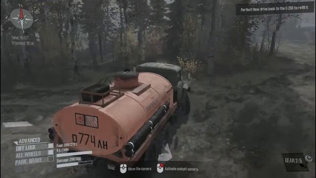 Challenge Mode #2 | REPAIR & REFUEL | Spintires: MudRunner - American Wilds смотреть онлайн