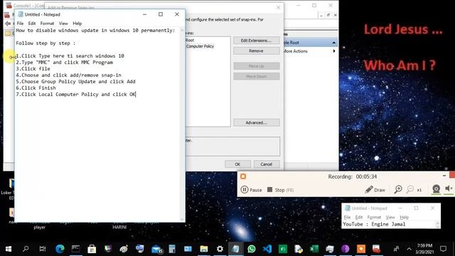 How to Disable or Stop Windows Update in windows 10 Permanently смотреть онлайн