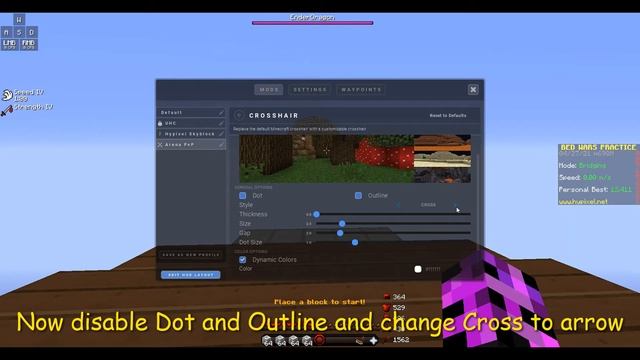 How To get a Godbridge Crosshair For Lunar Client (NO RESOURCE PACK NEEDED) смотреть онлайн