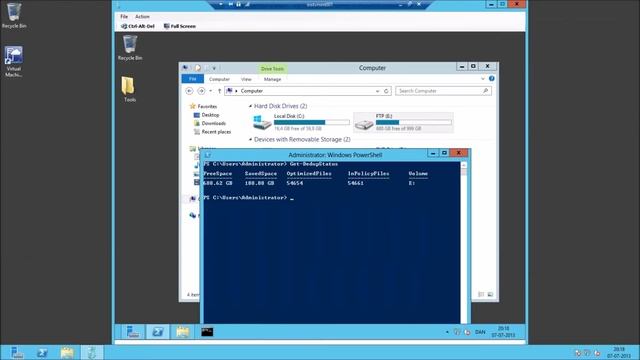 Windows 2012 - Deduplication (In Danish) смотреть онлайн
