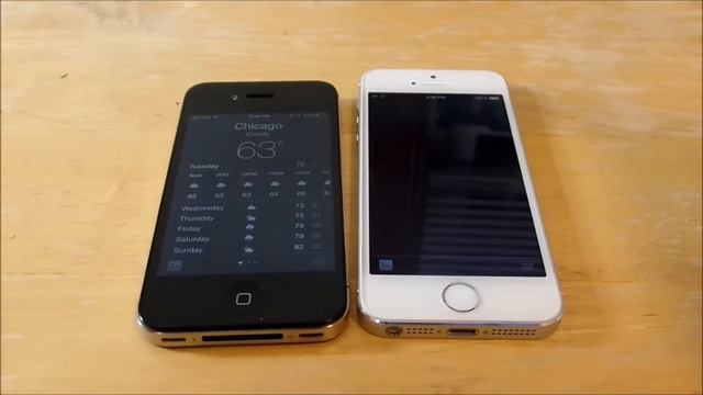 iPhone 4S vs iPhone 5S iOS 8.4.1! смотреть онлайн
