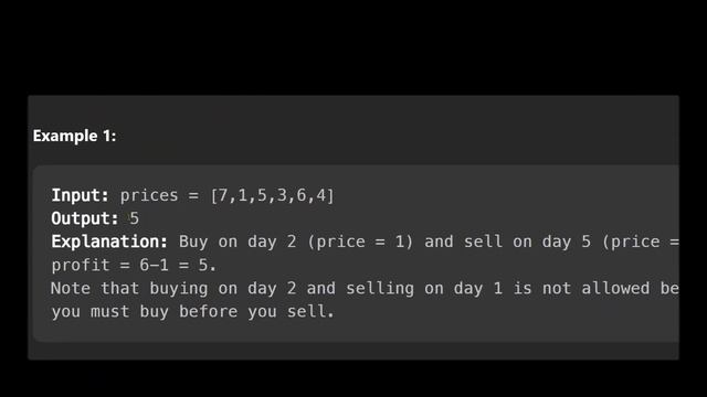 Best Time to BUY and SELL Stock - Leetcode 121 - Sliding Window - Python смотреть онлайн