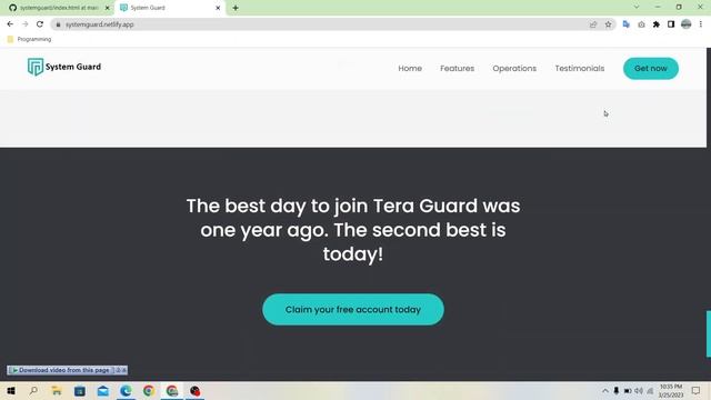 System Guard Anti virus website project смотреть онлайн