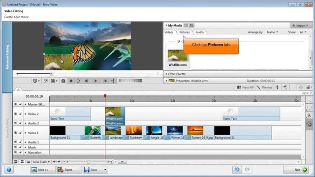 Enhancing Windows Live Movie Maker projects with Nero Video Eng смотреть онлайн