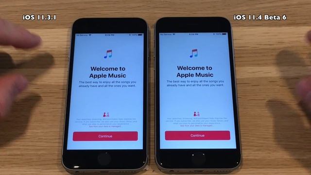 iPhone 6S : iOS 11.4 Beta 6 vs iOS 11.3.1 Speed Test Build 15F5079a смотреть онлайн