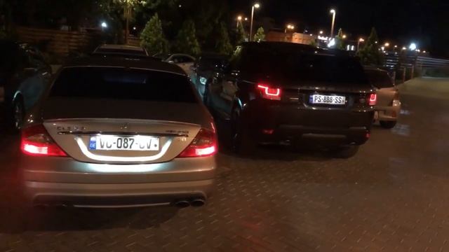 cls amg 5.5 V8 kompressor sound смотреть онлайн