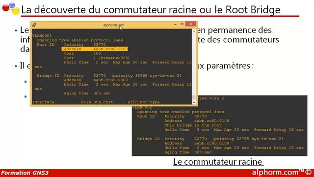 30 La commutation ethernet avancée Root Bridge смотреть онлайн