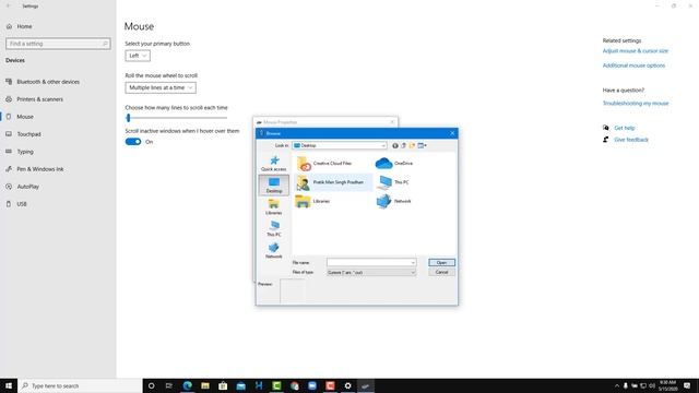 Windows 10 Tutorial - Lesson 86 - Setting Custom Mouse Cursor by using External Icons смотреть онлайн