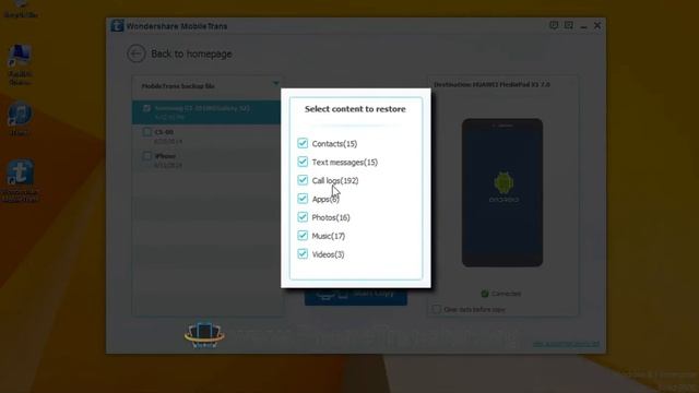 Extract Data from Android/Samsung/HTC Backup to Huawei Honor Phone смотреть онлайн