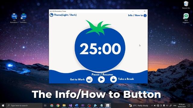 CQ Pomodoro Timer Demonstration смотреть онлайн