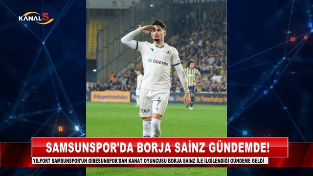 Samsunspor'da Borja Sainz gündemde! смотреть онлайн