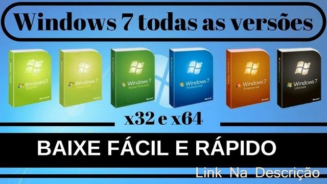 Download Windows 7 - TODAS AS VERSÕES смотреть онлайн