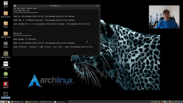 How to use the Reflector Command in Arch Linux смотреть онлайн