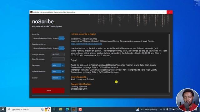 noScribe - A FREE AI-Powered Audio Transcription Tool for interviews, meetings, research, etc смотреть онлайн