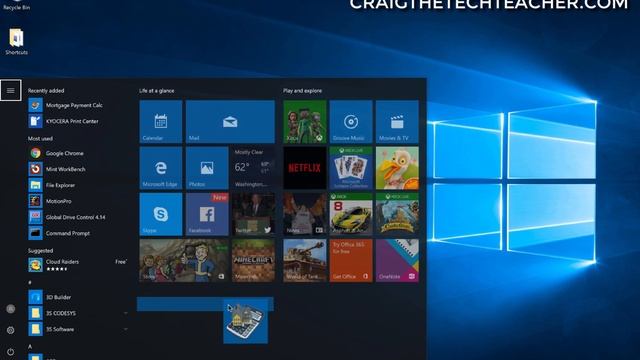 How To Pin (Or Unpin) Programs To The Windows 10 Start Menu (2022) смотреть онлайн