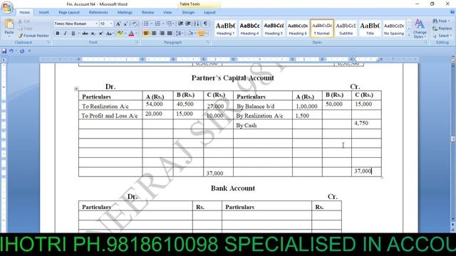 Accounts( one partner insolvency) : Neeraj Agnihotri Live Stream смотреть онлайн