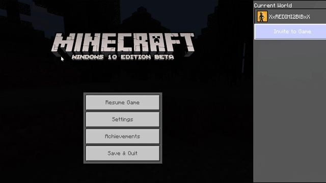 Minecraft Windows 10 Edition Beta 10 26 2016 6 11 40 PM смотреть онлайн