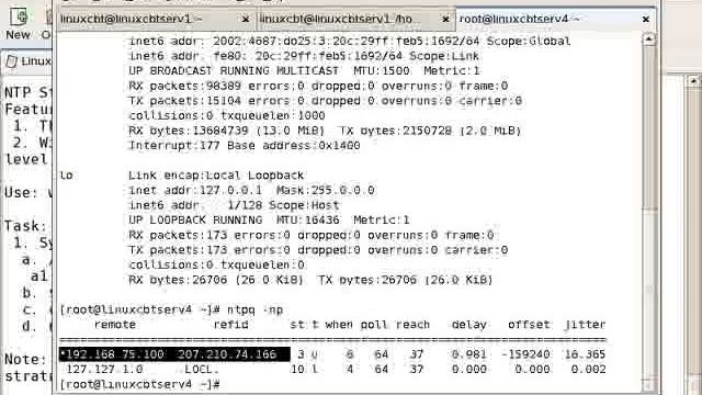 Redhat Enterprise linux 5 NTPD-Part2 смотреть онлайн
