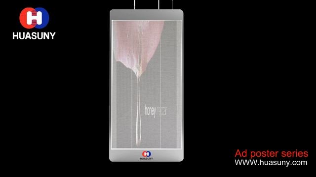 HD P3 transparent glass LED Poster for shop window advertising смотреть онлайн