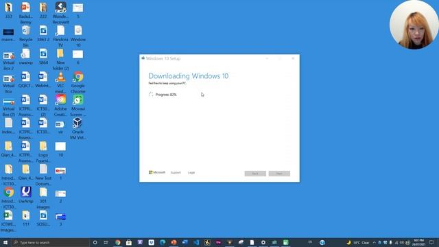 如何在虚拟机上安装Windows 10 How to install Windows10 into VirtualBox смотреть онлайн