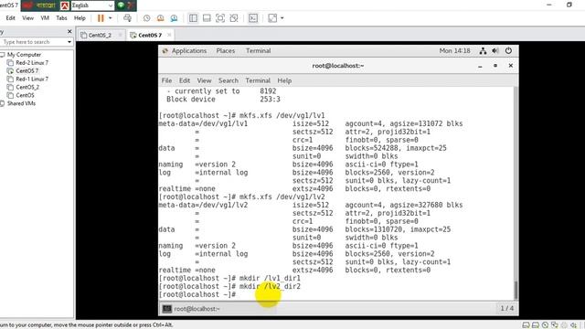 How to create LVM partitions in linux 7 (Bangla tutorial) MD. Barkath hossain bd. смотреть онлайн