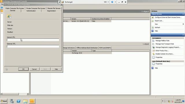 MS Exchange in HINDI | URDU LEC 6 Client Access Server Role Outlook OWA and the Exchange control P смотреть онлайн