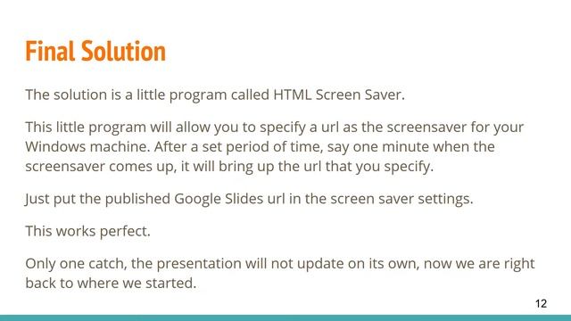 Auto Refresh Google Slides Presentation смотреть онлайн