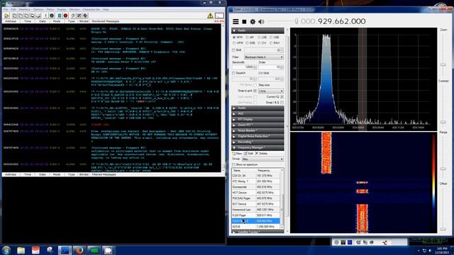 POCSAG Pager Decoding смотреть онлайн