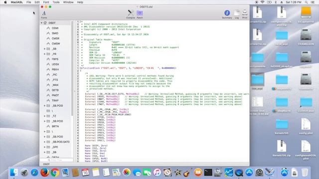 How To Patch DSDT & SSDTs On Lenovo G770 HD3000 With El Capitan 10.11.4 смотреть онлайн