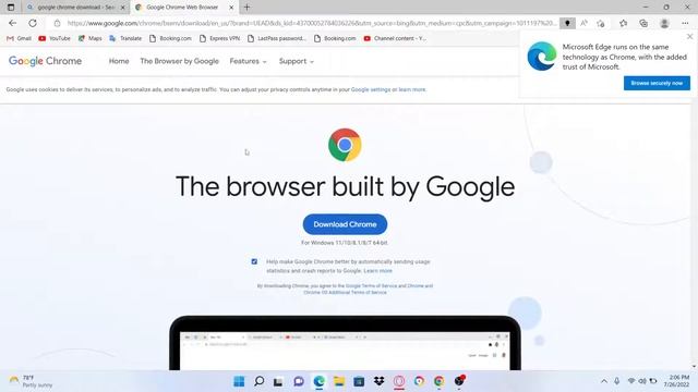 How to Download and Install Google Chrome on Windows 10 смотреть онлайн