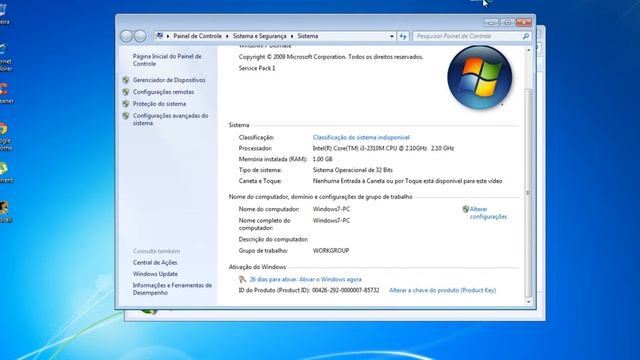 Tutorial #1 De Como Ativar Windows 7 2015 смотреть онлайн