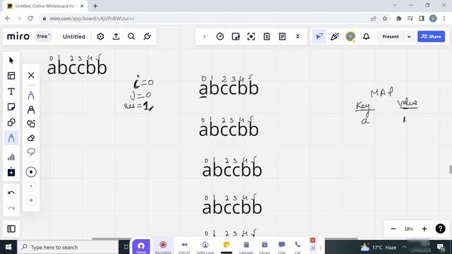 Leetcode 3 | Longest Substring Without Repeating Characters | String | Sliding window смотреть онлайн
