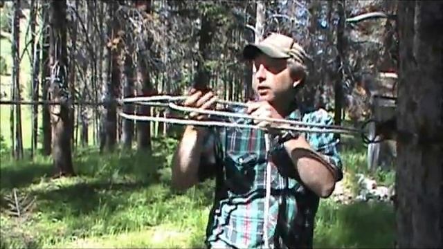 How to set up a horse high line. смотреть онлайн