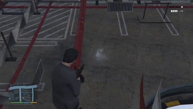 GTA 5 West Vinewood Parking Garage Wall Breach смотреть онлайн
