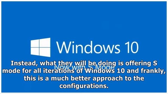 France News - Exclusive: windows 10 s is dead, long live s mode - thurrott.com смотреть онлайн