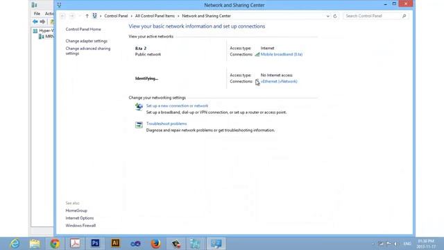 Configuring Hyper V Wireless / Ethernet Internet Connection смотреть онлайн