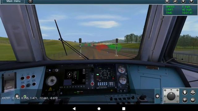 Запуск и отправление со станции "ЭД4М экспресс" в игре "Trainz 12". смотреть онлайн