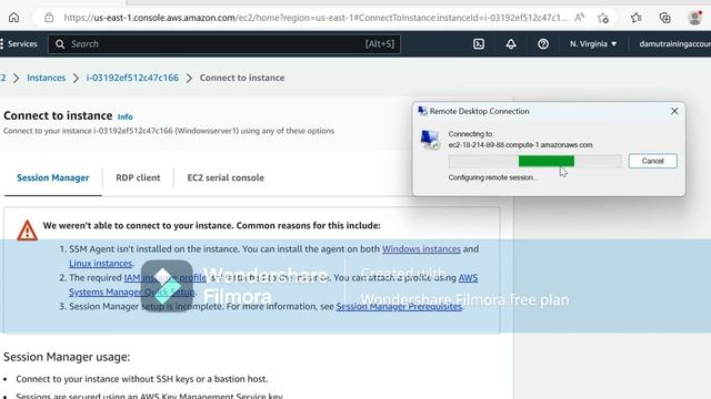 How to Create Windows and Linux Server through AWS Portal. смотреть онлайн