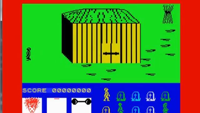 Friday The 13th - ZX Spectrum - emulador ASCD 0.98 - probado Windows 7 x64 смотреть онлайн