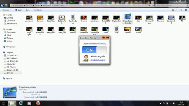 DreamScene On Windows 7 смотреть онлайн