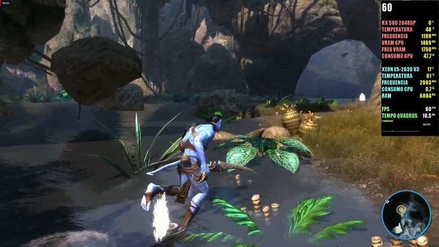 James Cameron's Avatar The Game | RX 580 2048SP 8GB | XEON-2630 V3 | 1080P | Ultra | 60 FPS смотреть онлайн