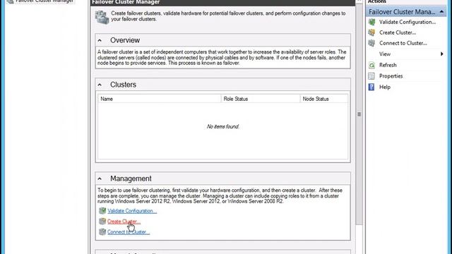 Windows Server 2012 Two Node Cluster смотреть онлайн