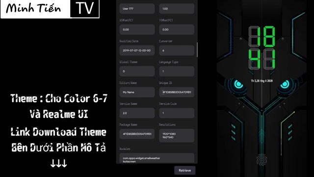 Mod Theme Black Shark 3 cho OPPO Và Realme Color OS Realme UI - Minh Tiến TV смотреть онлайн