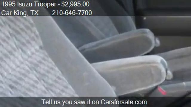 1995 Isuzu Trooper LS - for sale in San Antonio, TX 78233 смотреть онлайн