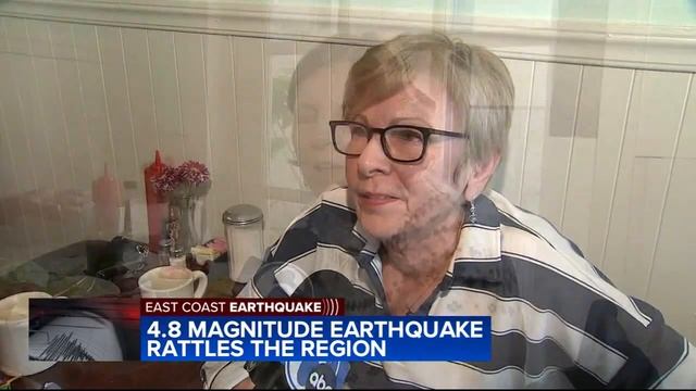 Earthquake in NJ felt by residents in Montgomery County, Pa. смотреть онлайн