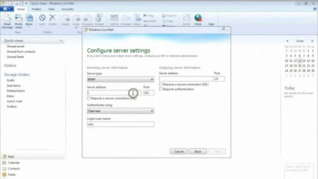 Setting Up A Google Apps Account in Window Live Mail смотреть онлайн
