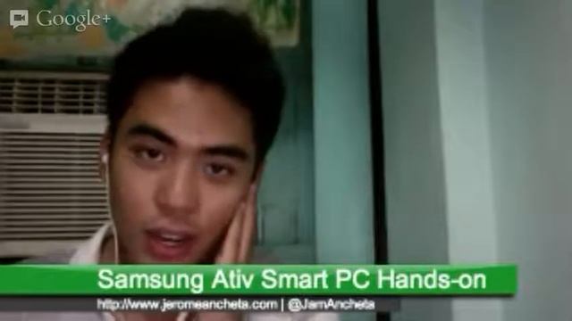 Samsung Ativ Smart PC Hands-On at JAM On Live! (Tagalog) смотреть онлайн