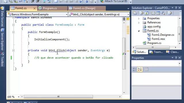 POO - Orientação a Objetos em Projetos Windows Form смотреть онлайн